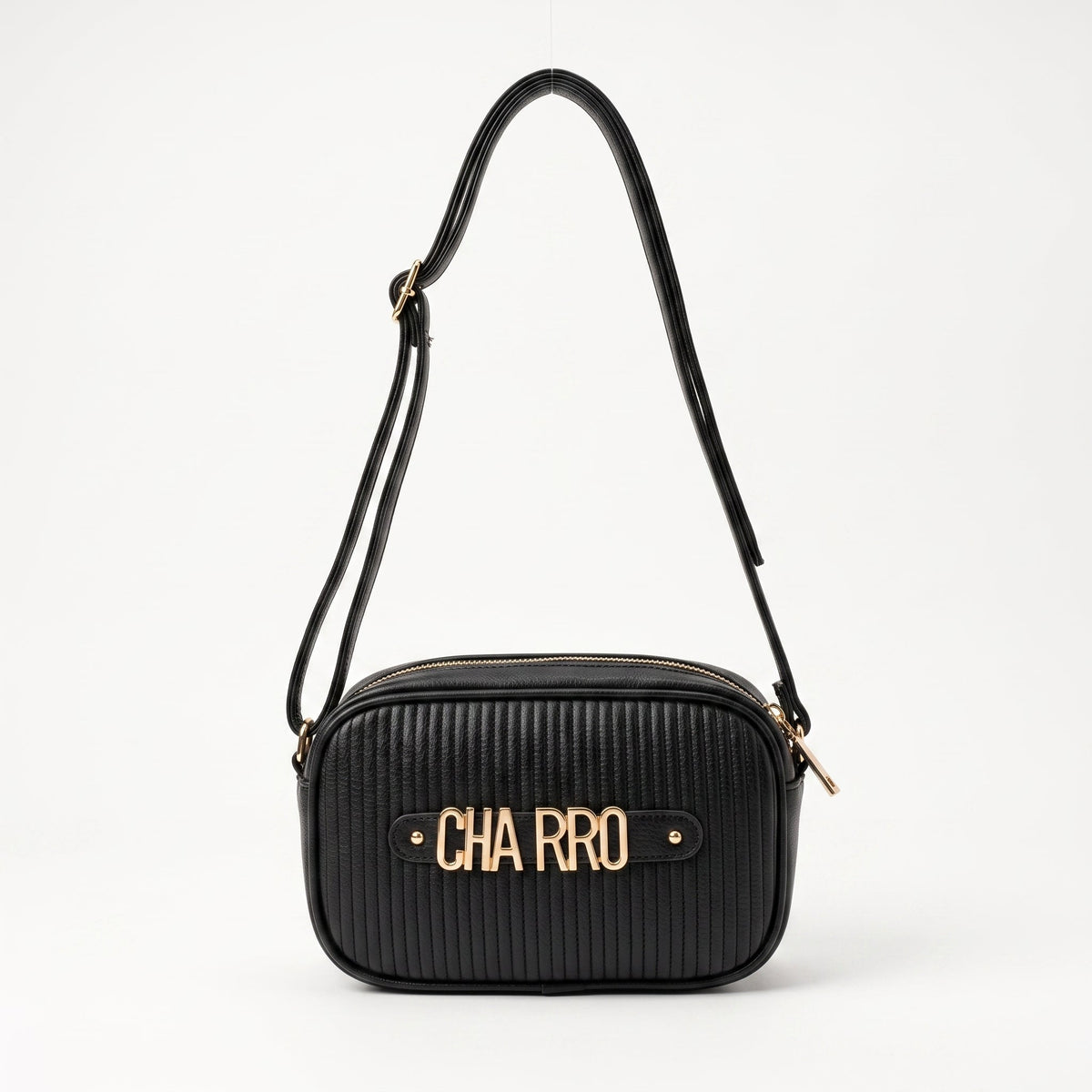 Charro Mini Borsa a Tracolla con Doppia Zip