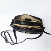 Charro Mini Borsa a Tracolla con Doppia Zip
