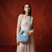 Mimì Mini Hobo in Pelliccia Sintetica