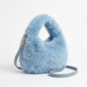 Mimì Mini Hobo in Pelliccia Sintetica