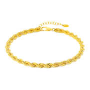 Bracciale Uomo - Corda Oro