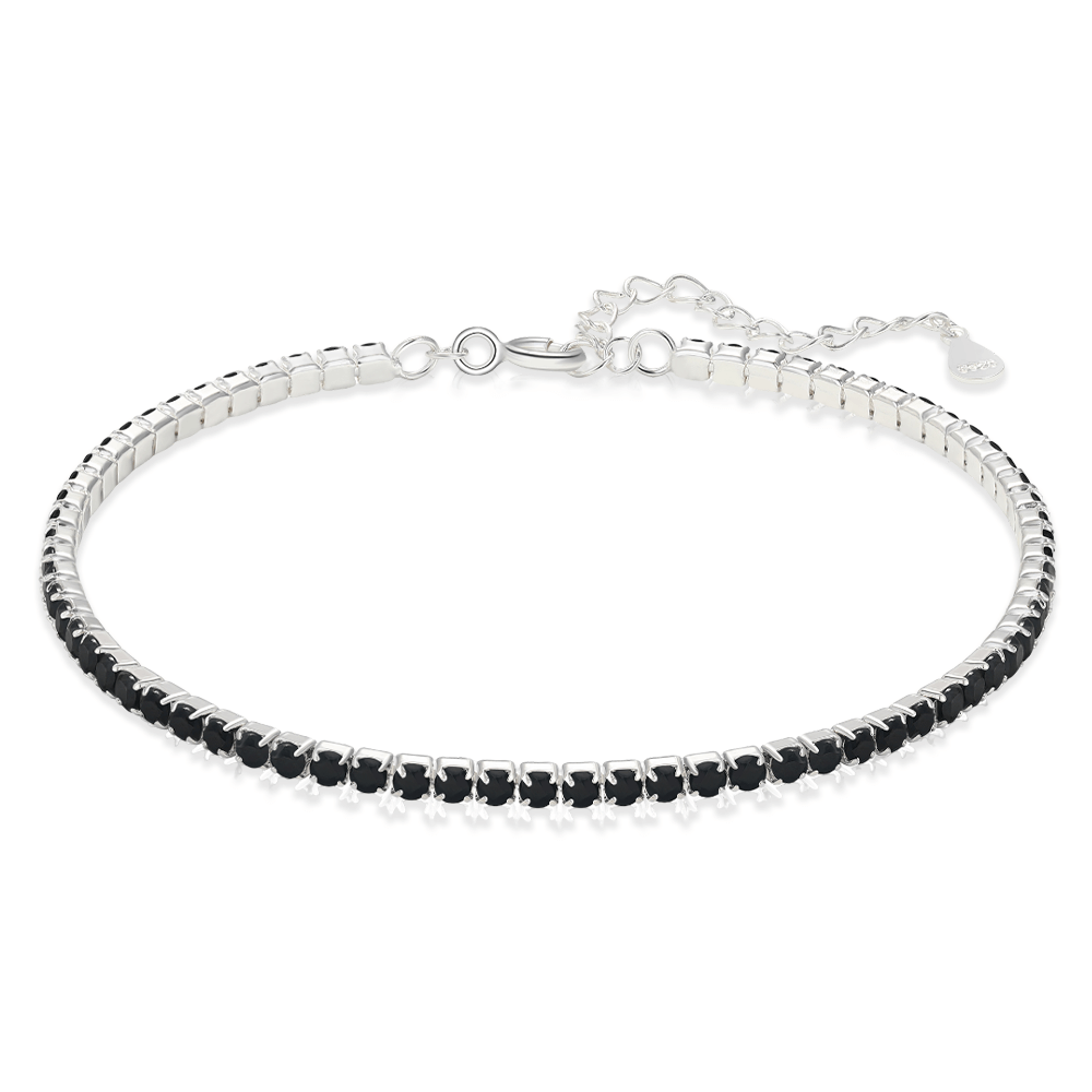 Bracciale Tennis Nero