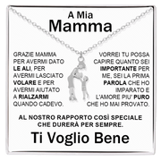 Collana Mamma e Figlio - Ti voglio bene.