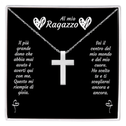 Collana Croce  - Al mio Ragazzo