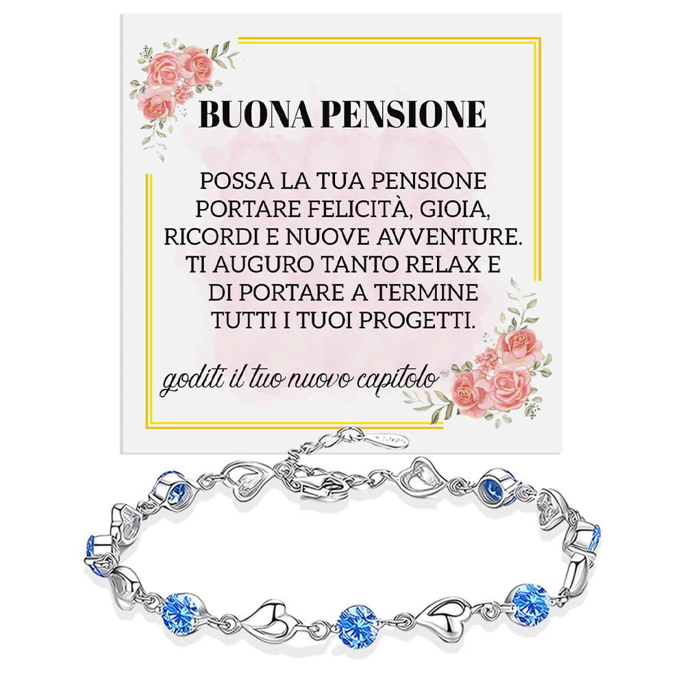Bracciale Pietre Blu - Buona Pensione