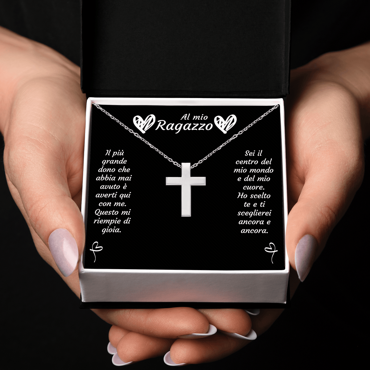 Collana Croce  - Al mio Ragazzo
