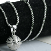 Collana Basket - Acciaio Inox Lucidato di Alta Qualità