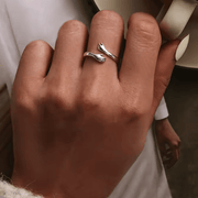 Anello da Donna in Argento Sterling 925 - A Mia Figlia