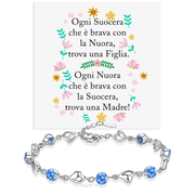 Bracciale Pietre Blu - A mia Suocera