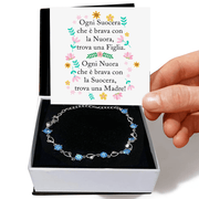 Bracciale Pietre Blu - A mia Suocera