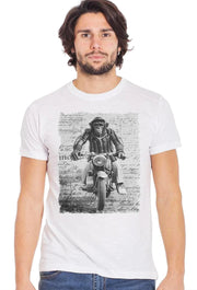 Monkey Dream Moto - T-shirt Uomo Urban 100% Cotone