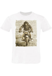 Monkey Dream Moto - T-shirt Uomo Urban 100% Cotone