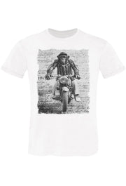 Monkey Dream Moto - T-shirt Uomo Urban 100% Cotone