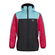Giacca Skisky 2.0 Bambina Nero/Blu Ice/Rosa Sugar