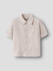 name it camicia manica corta da bimbo Faher 13227254 Peyote Melange