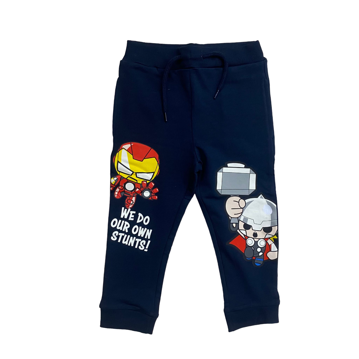 Name It Pantalone Felpa Marvel 13232194 Bambino Blu - Pantaloni Sportivi