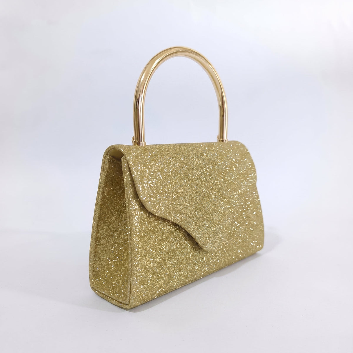 Ornella Pochette da Sera Glitter Oro