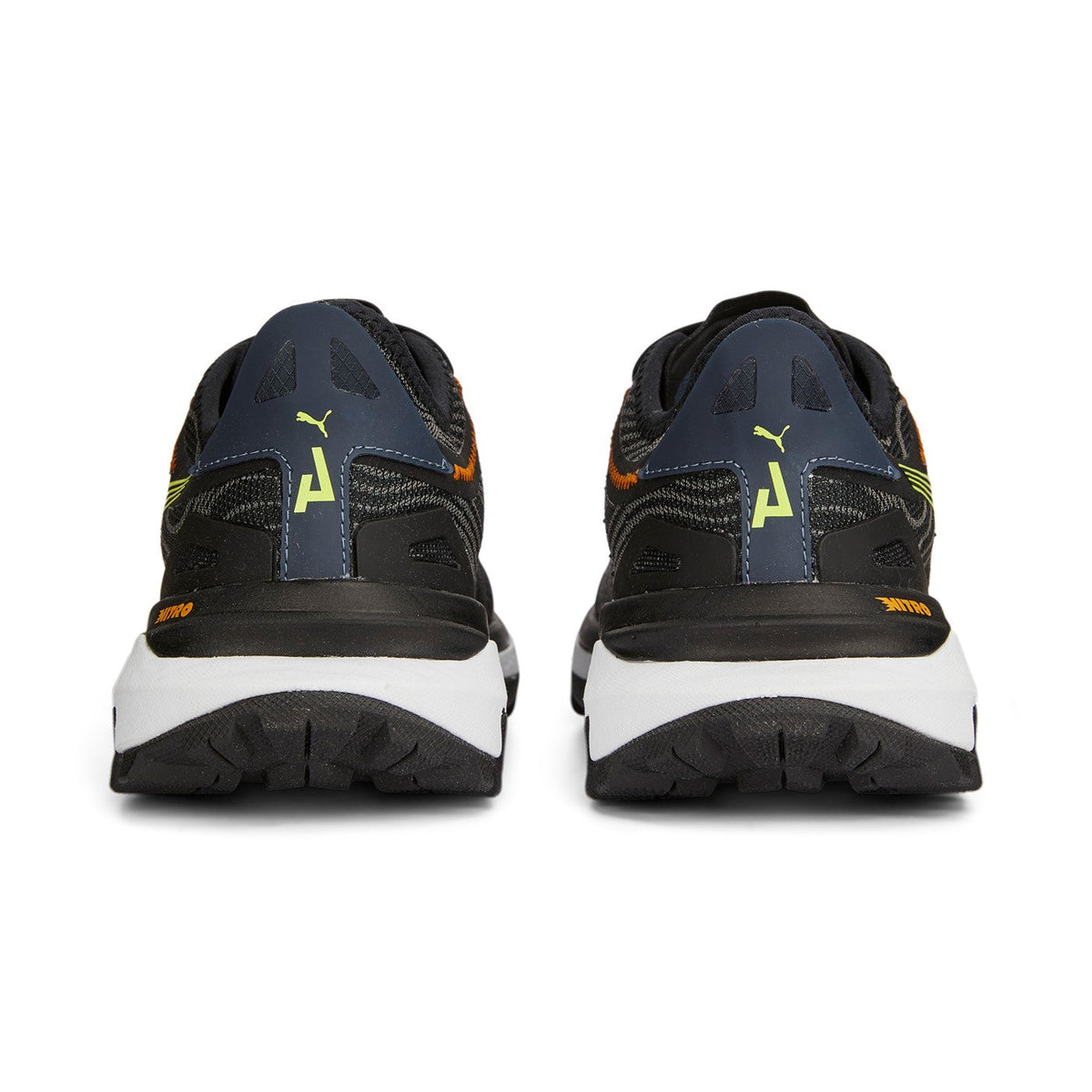 PUMA Voyage Nitro 2 Scarpe Trail Uomo Nero Verde Lime - 376919-04