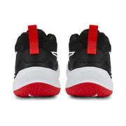 Puma Scarpa da pallacanestro da ragazzo Playmaker 387353 01 nero-bianco-rosso