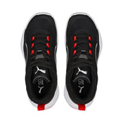 Puma Scarpa da pallacanestro da ragazzo Playmaker 387353 01 nero-bianco-rosso