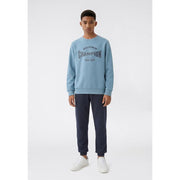 Champion tuta sportiva junior Crewneck Sweatsuit 307263-BS230 celeste