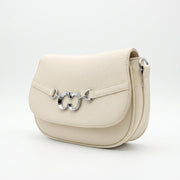 Charro Borsa Saddle Beige con Doppio Anello