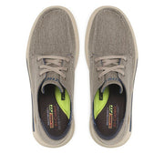 Skechers scarpa casual da uomo Proven Forenzo 204471/KHK beige