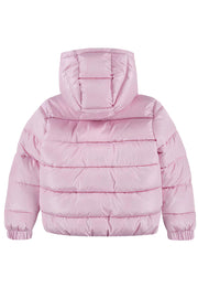 Nike Giubbino Puffer Sportswear ADP con Cappuccio per Bambina 36N074-A9Y rosa