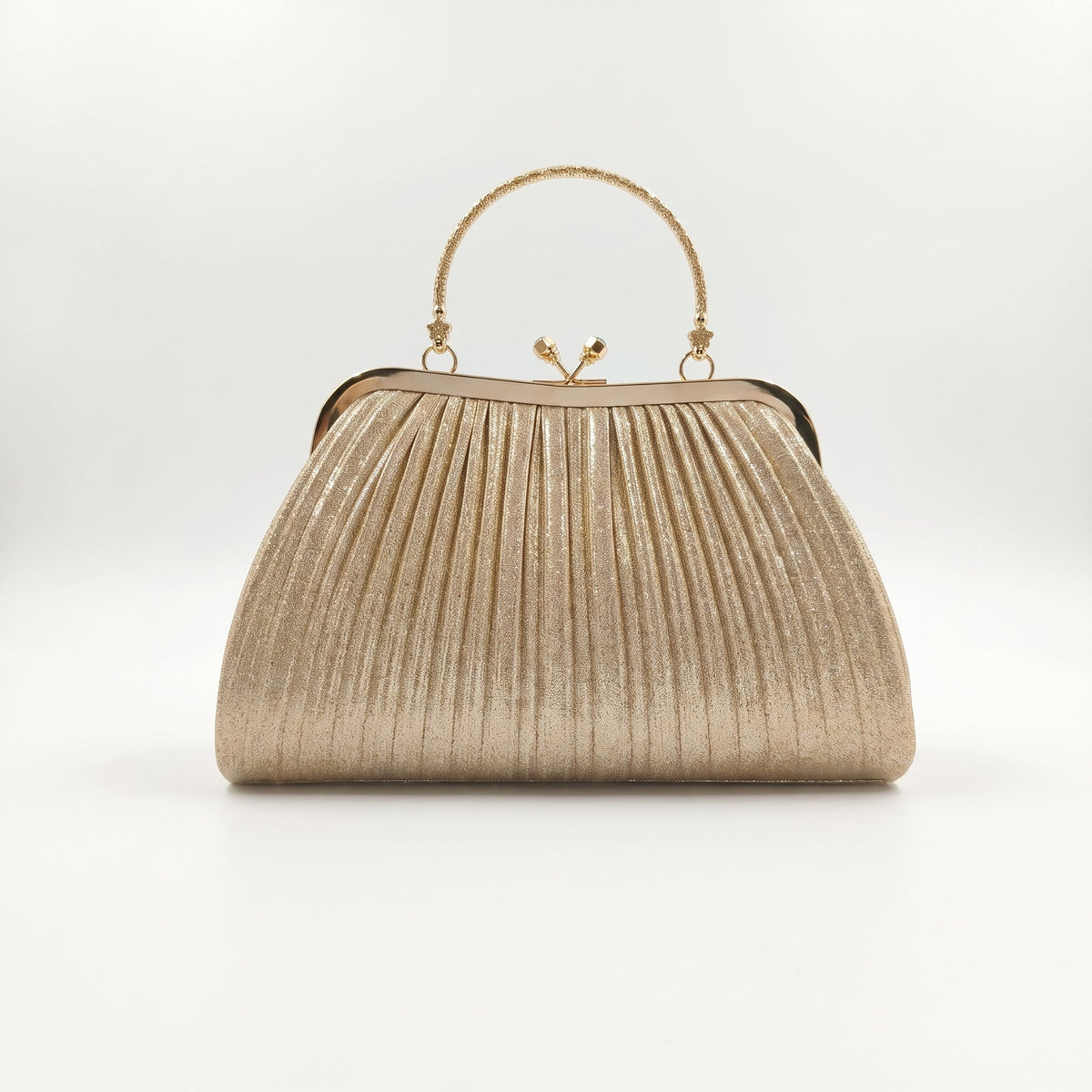 Diva Soft Pouch Borsa con Strass Oro