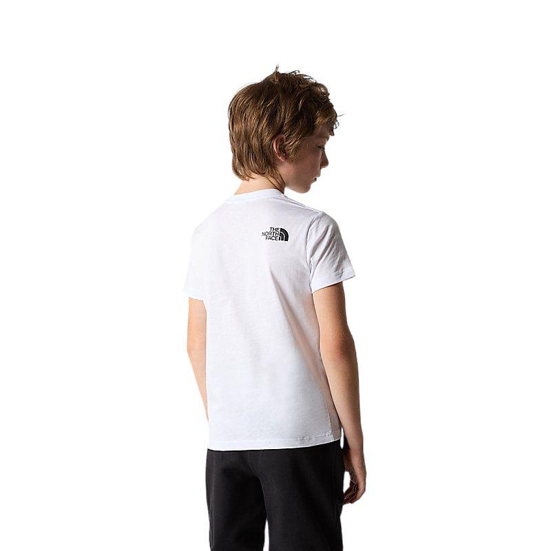 T-shirt Easy Bambino White/Black