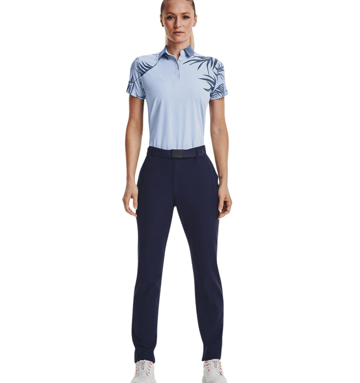 Pantaloni Links Donna Midnight Navy/Metallic Silver