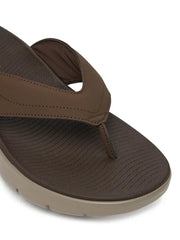 Skechers Go Walk Flex Sandal Vallejo 229202/CHOC Sandali Uomo Marrone