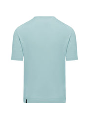 Bomboogie maglia in cotone girocollo MM7015TKTP2 23 celeste